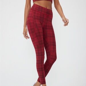 Outdoor Voices Move Free Plaid Leggings